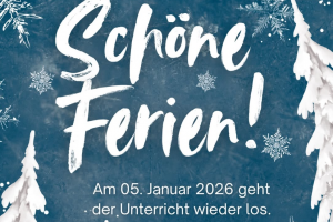Schöne Ferien!