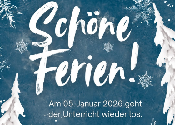 Schöne Ferien!