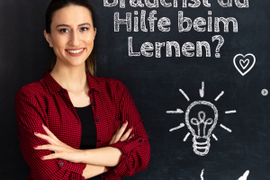 Brauchst du Hilfe beim Lernen?